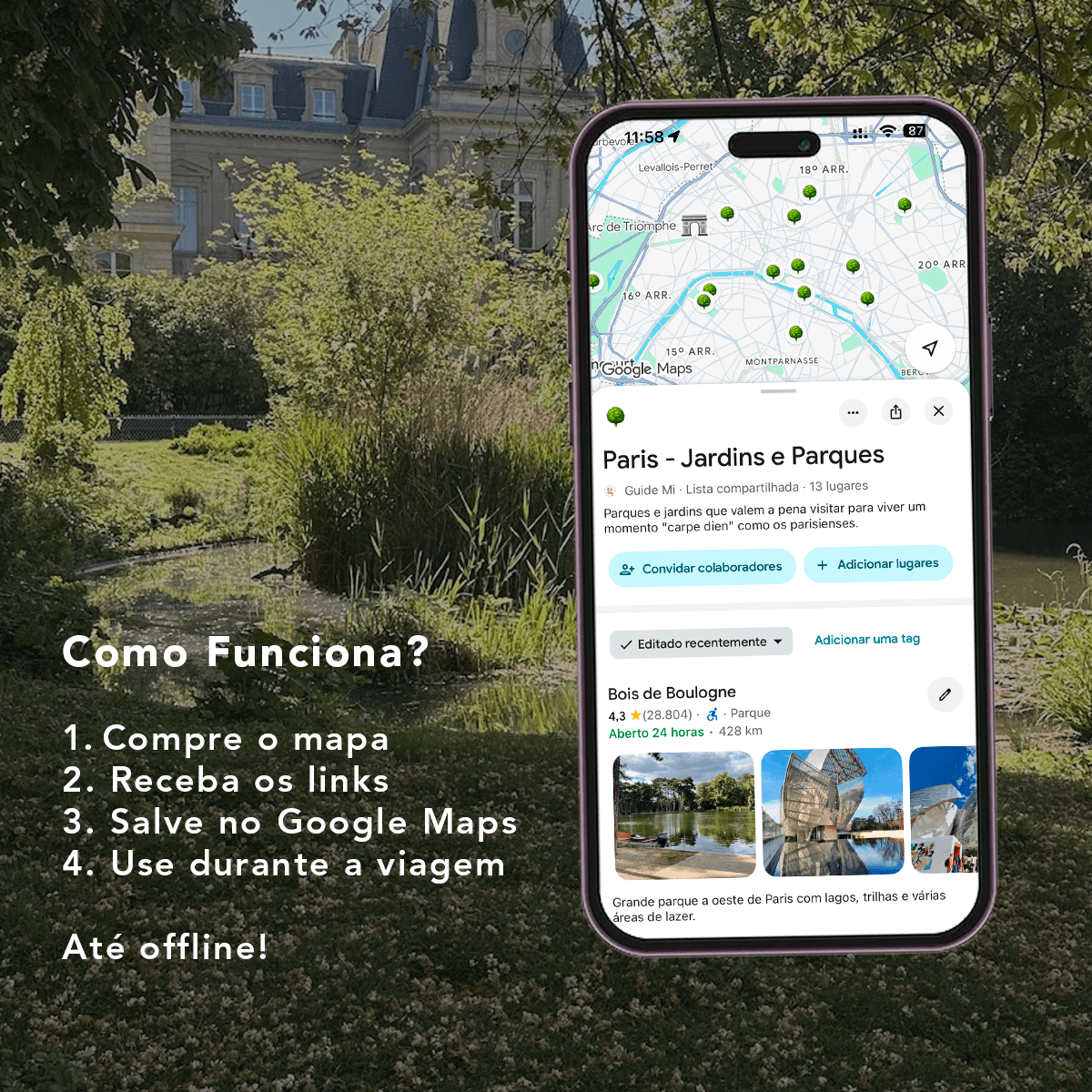 Jardins e Parques em Paris - Imagem 3