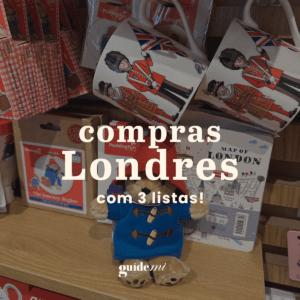 Guia de Compras em Londres